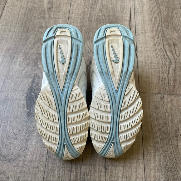 Women’s Nike Rolling Rail Walking Shoes - White and Blue - Picture 6 of 8